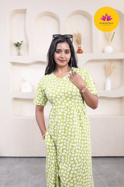 Sree_05-V-NECK NON FEEDING MATERNITY WEAR
