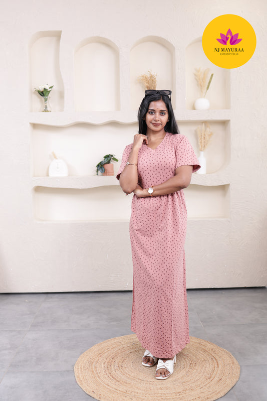 Sree_06-V-NECK NON FEEDING MATERNITY WEAR