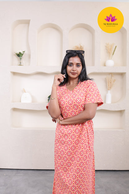 Sree_06-V-NECK NON FEEDING MATERNITY WEAR