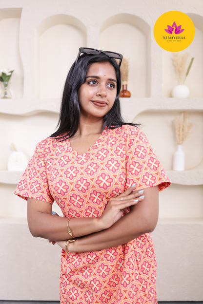 Sree_06-V-NECK NON FEEDING MATERNITY WEAR