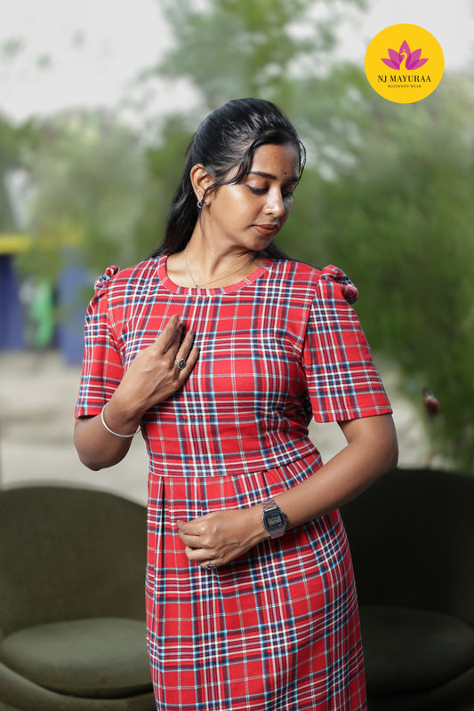 Sindhu_01 - FEEDING MATERNITY WEAR.             ( Rib fabric )