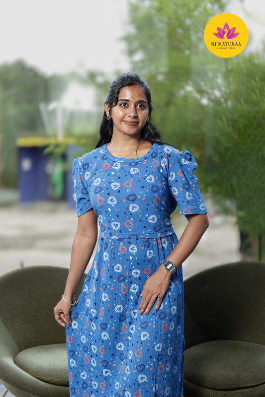 Sindhu_02 - FEEDING MATERNITY WEAR.             ( Rib fabric )