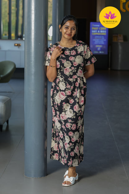 Airaa_07 - FEEDING MATERNITY WEAR ( 47 inch length)