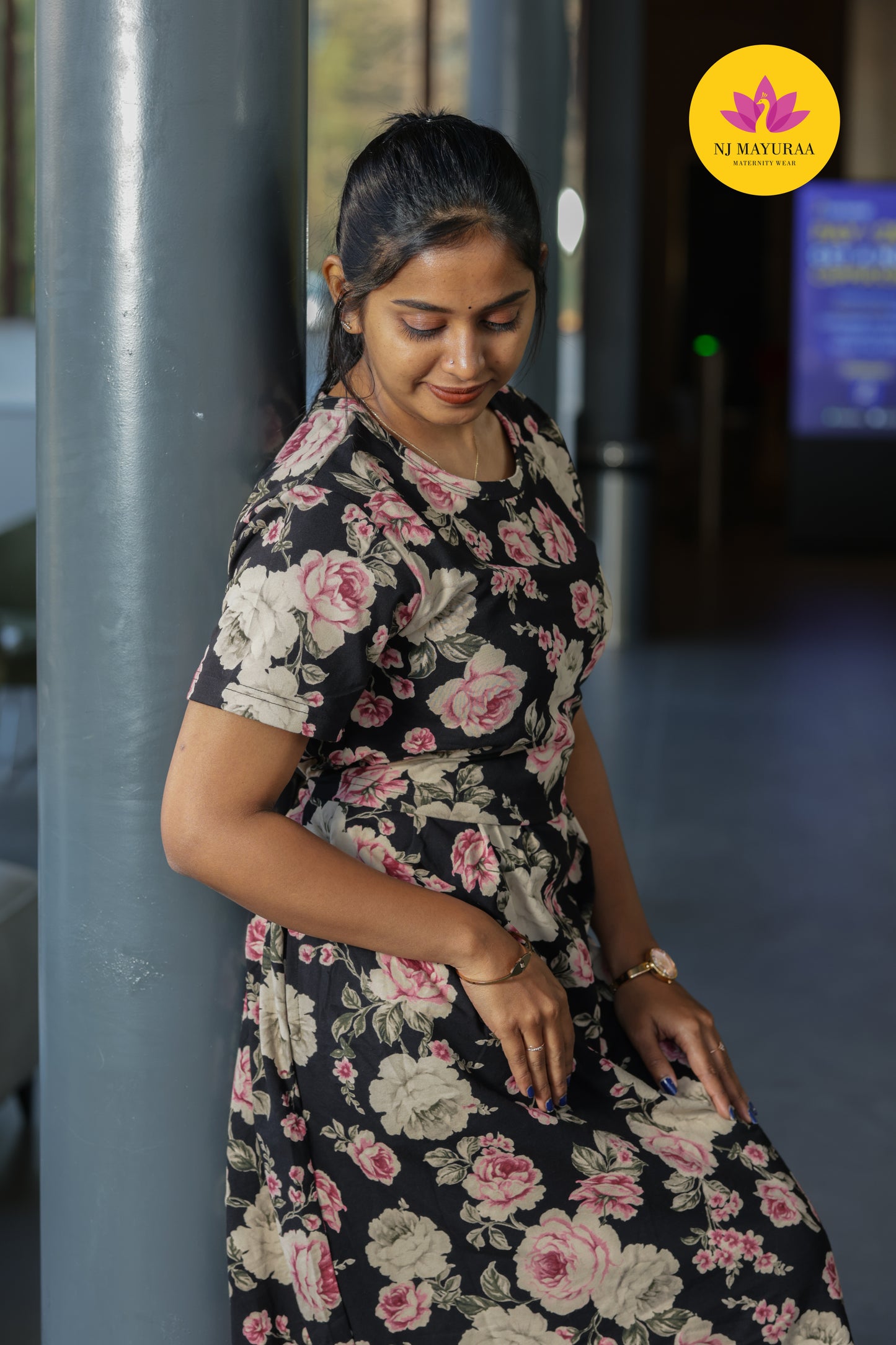 Airaa_07 - FEEDING MATERNITY WEAR ( 47 inch length)