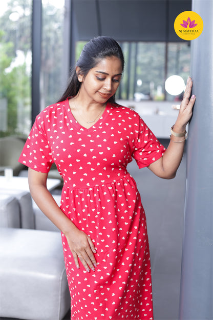 LOTUS 8 - NON FEEDING MATERNITY WEAR FULL LENGTH