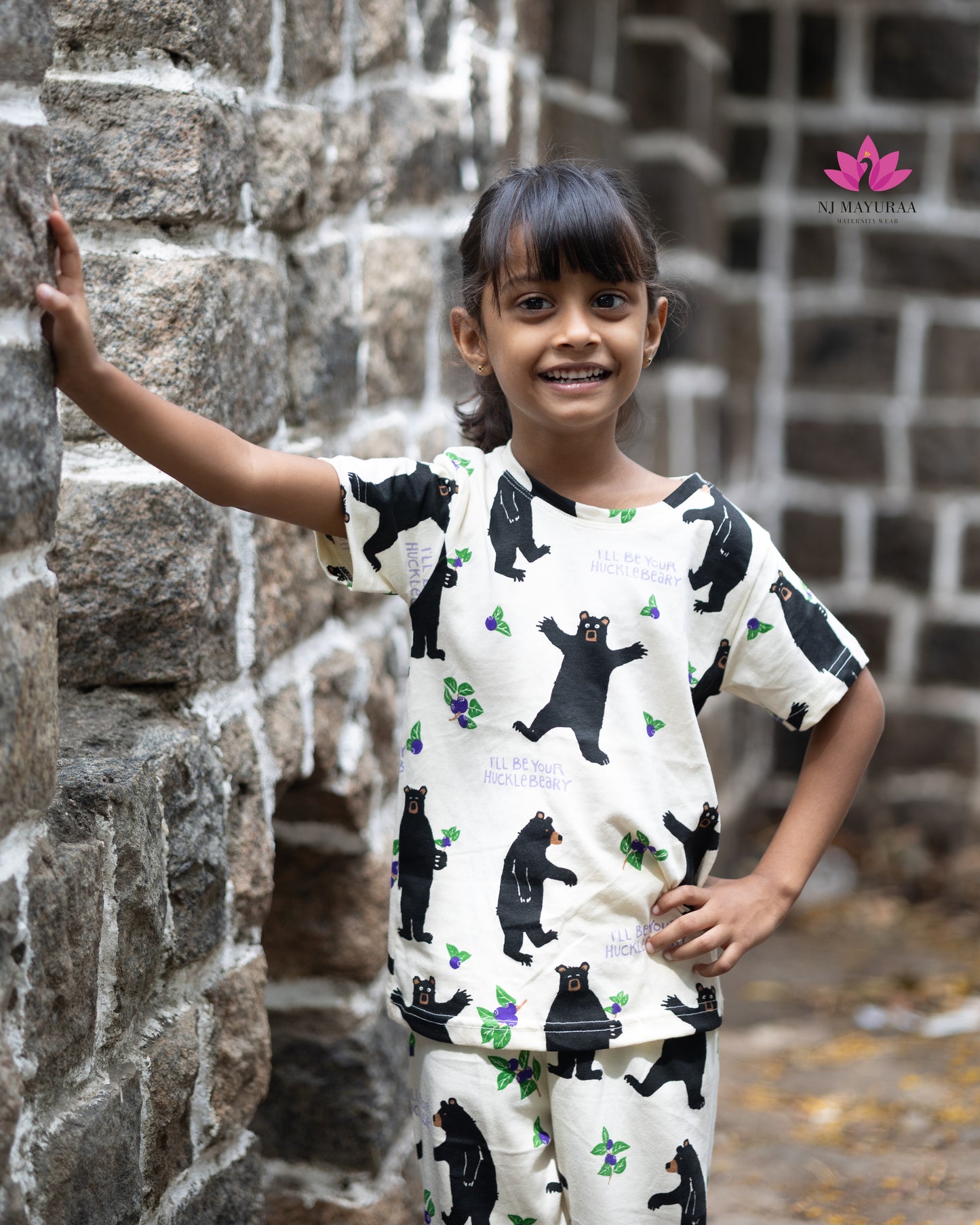 SURABHU 16 - KIDS NIGHTWEAR SET 2/3, 4/5 , 6/7 , 8/9, 10/11, 12/13 YEAR