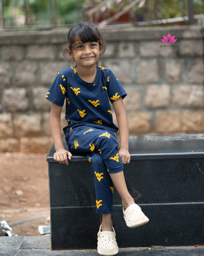 SURABHU 20 - KIDS NIGHTWEAR SET 2/3, 4/5 , 6/7 , 8/9, 10/11, 12/13 YEAR