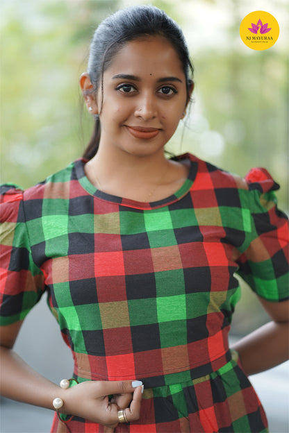Jaya2-ZIPLESS MATERNITY WEAR PUFF SLEEVE