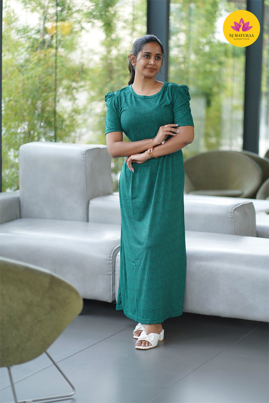 Jaya3-ZIPLESS MATERNITY WEAR PUFF SLEEVE