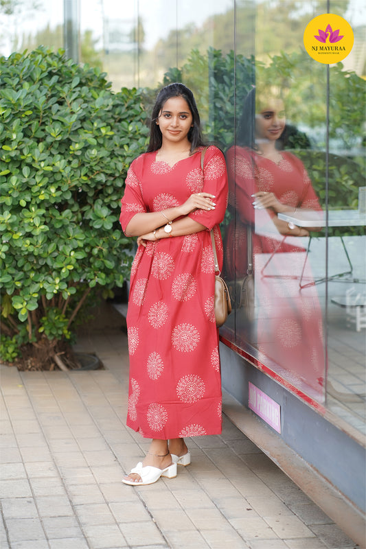 Jaya15-kurti gown ( Non feeding)