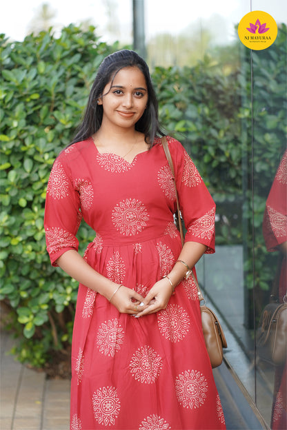 Jaya15-kurti gown ( Non feeding)