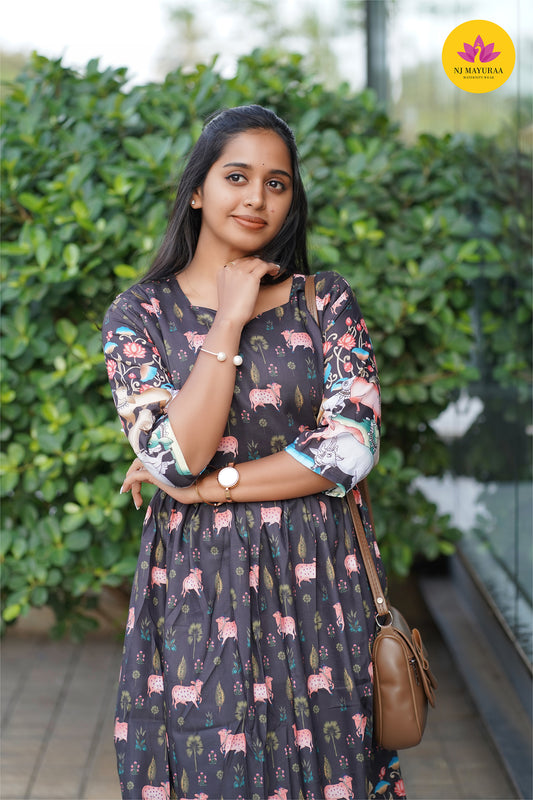 Jaya17-kurti gown ( Non feeding)