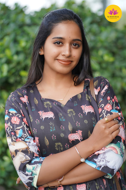 Jaya17-kurti gown ( Non feeding)