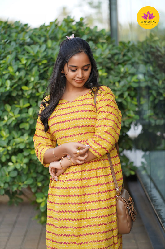 Jaya18-kurti gown ( Non feeding)