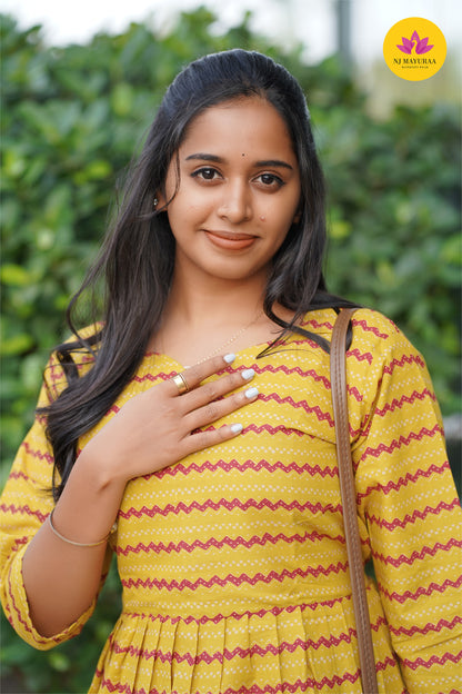 Jaya18-kurti gown ( Non feeding)