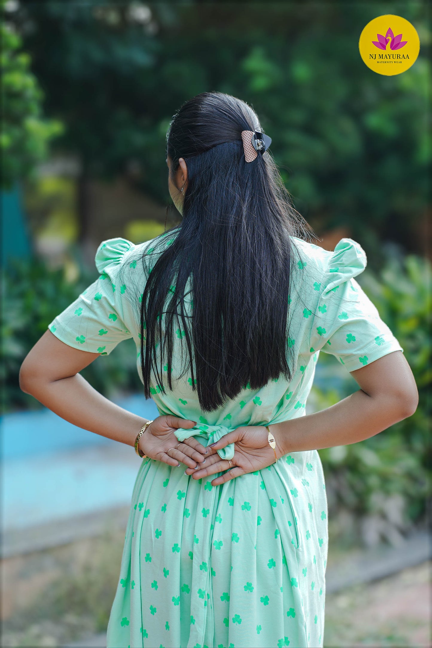 CUTE43-MATERNITY WEAR  ( Midi length )