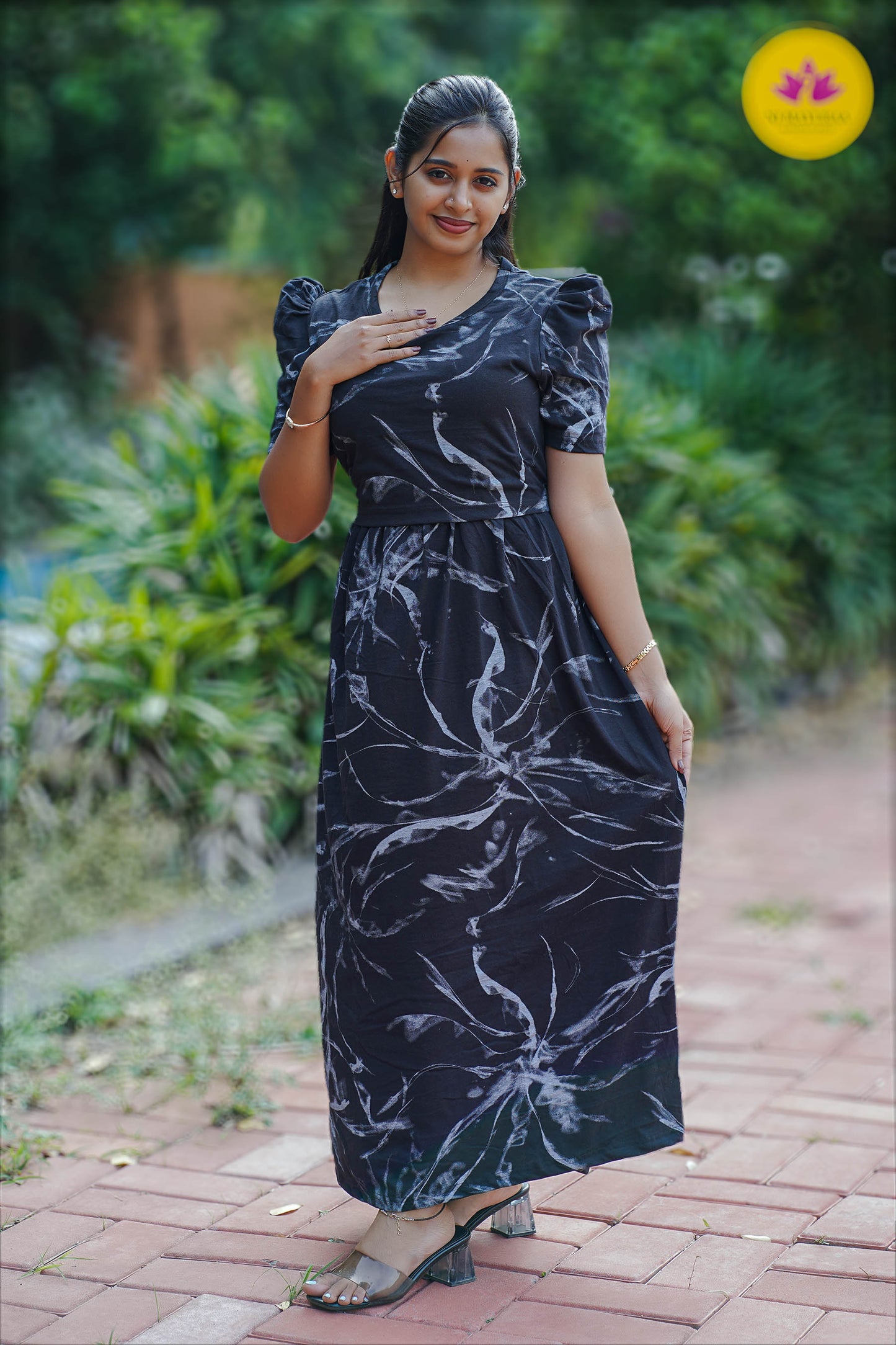CUTE31-ZIPLESS MATERNITY WEAR PUFF SLEEVE