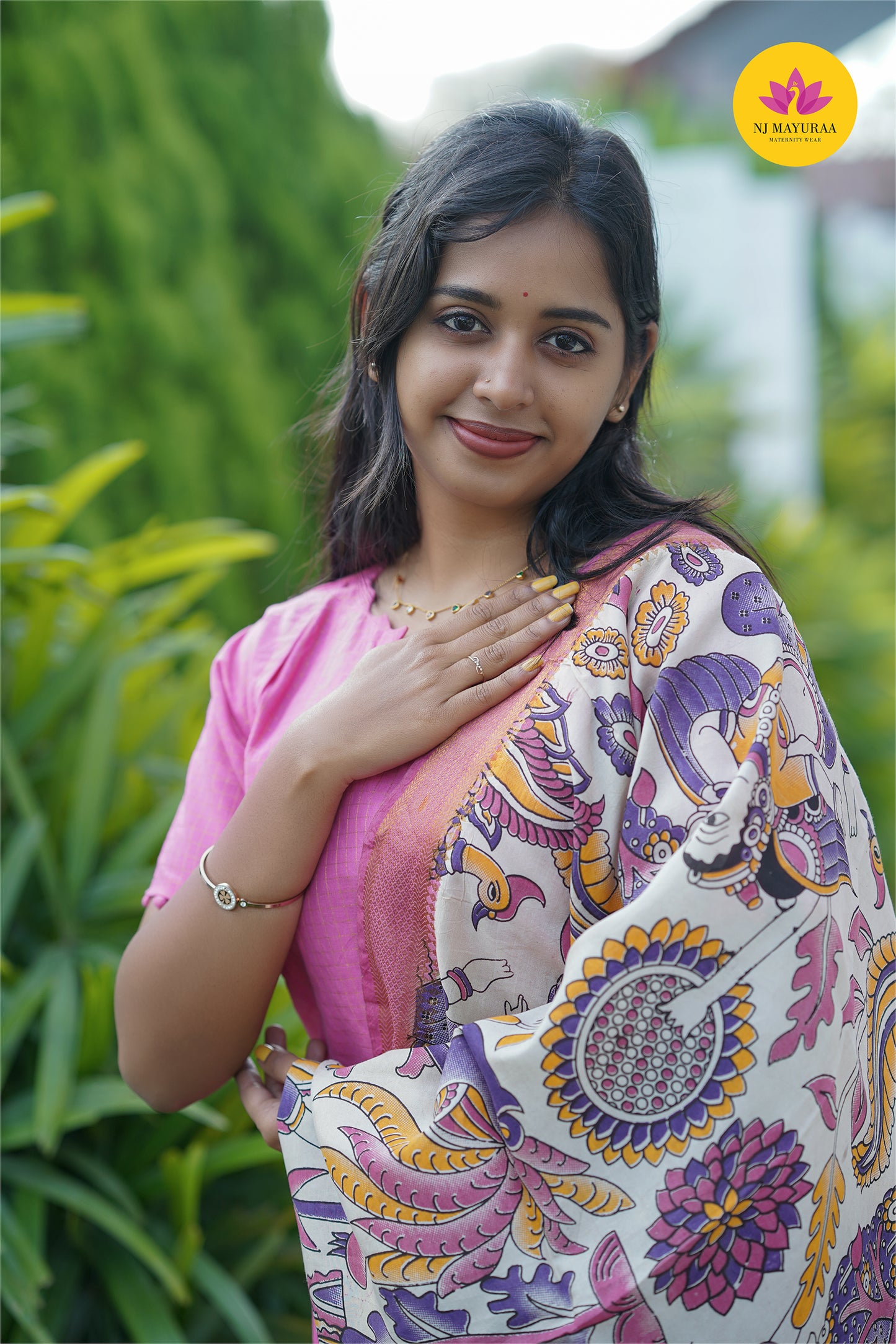 valli 3 - kurti set with dupatta with lining ( Non maternity)