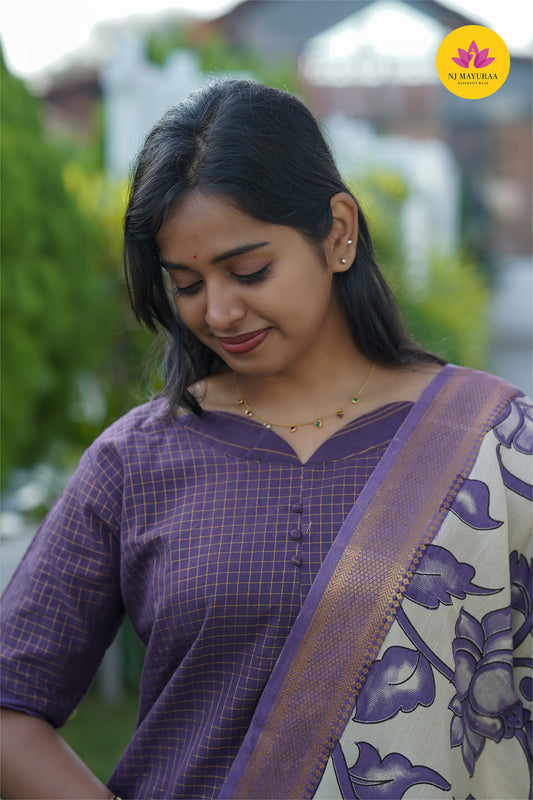 valli 5 - kurti set with dupatta with lining ( Non maternity)