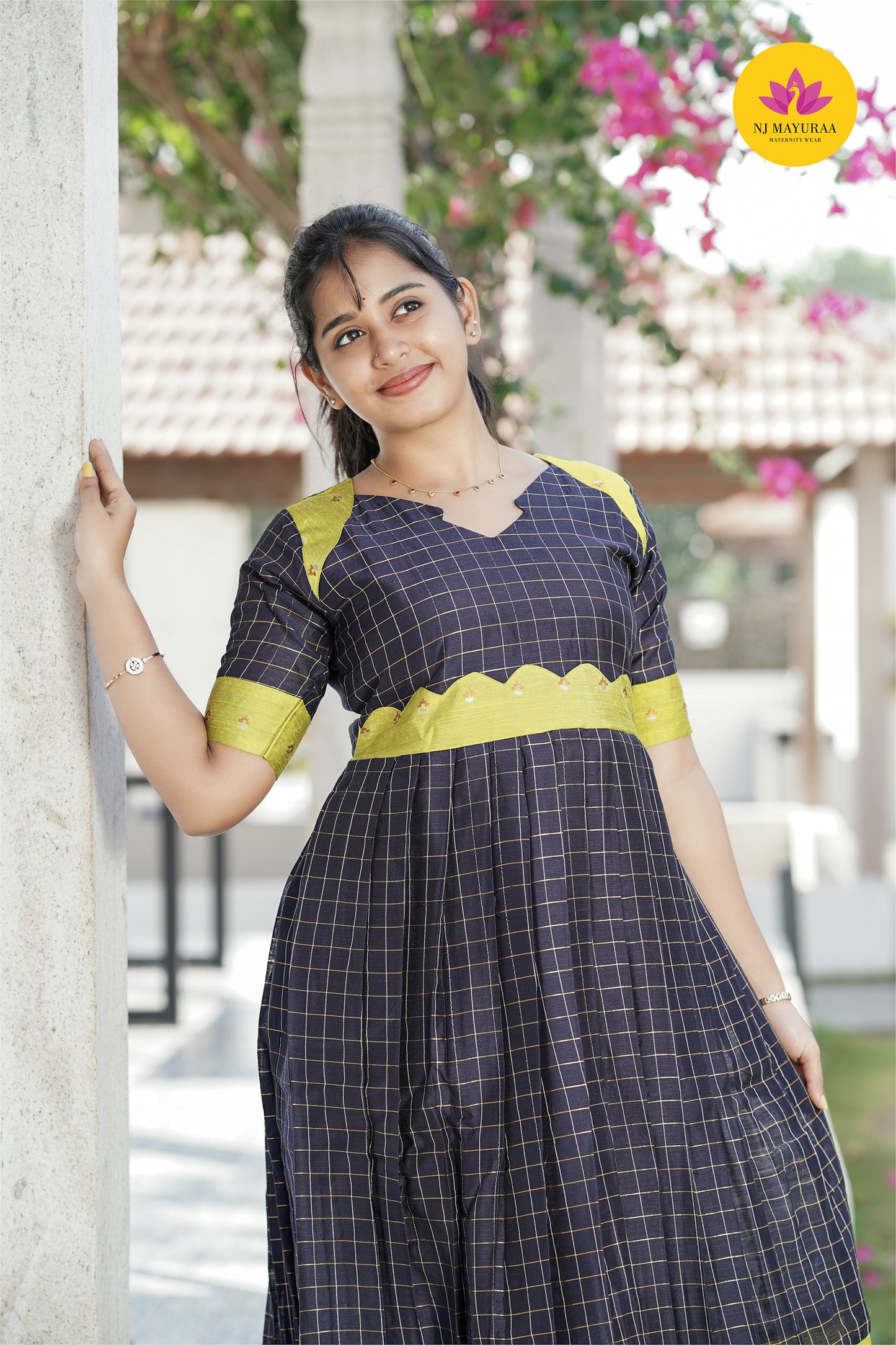 valli 19 - Feeding kurti gown with Lining ( Feeding)
