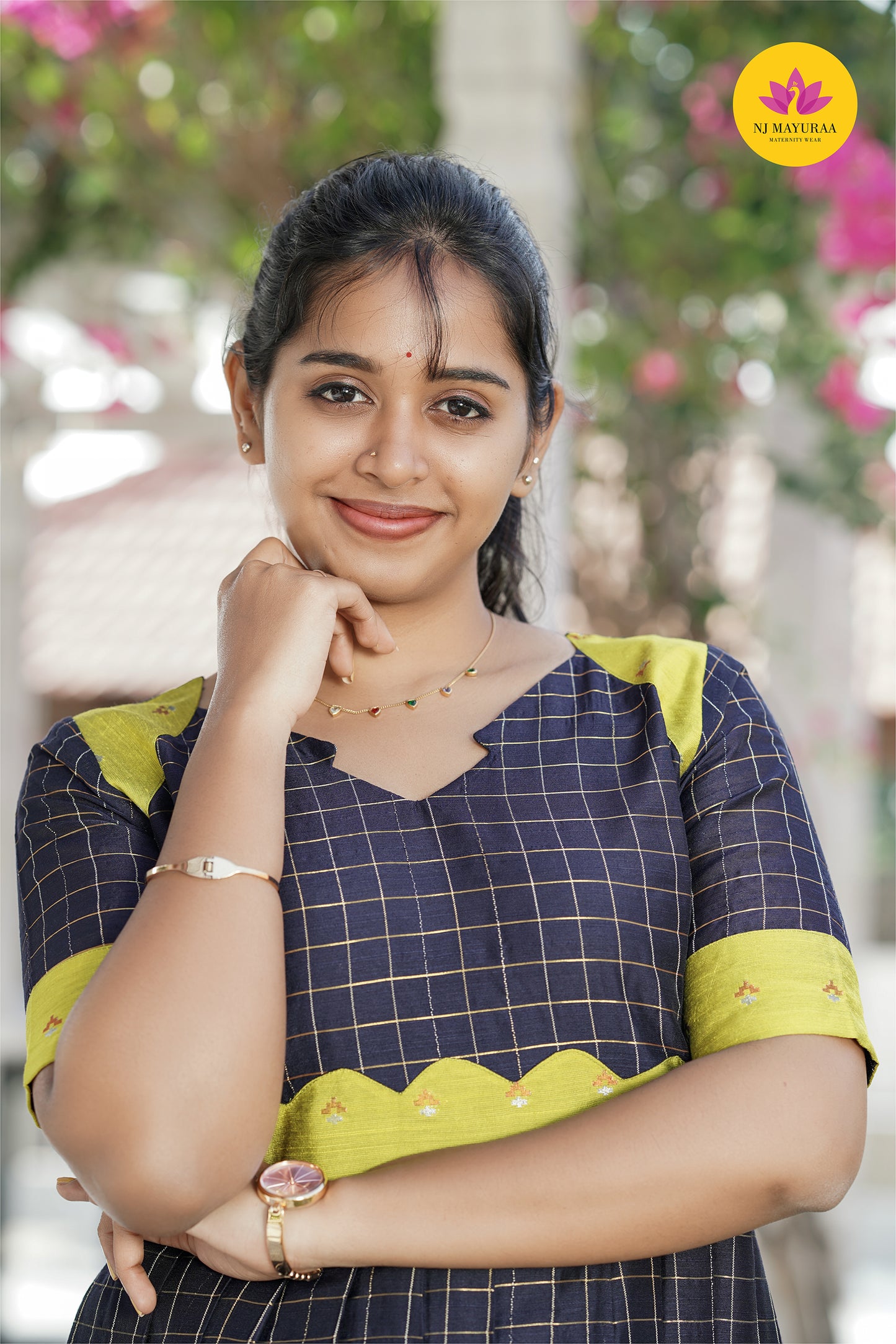 valli 19 - Feeding kurti gown with Lining ( Feeding)