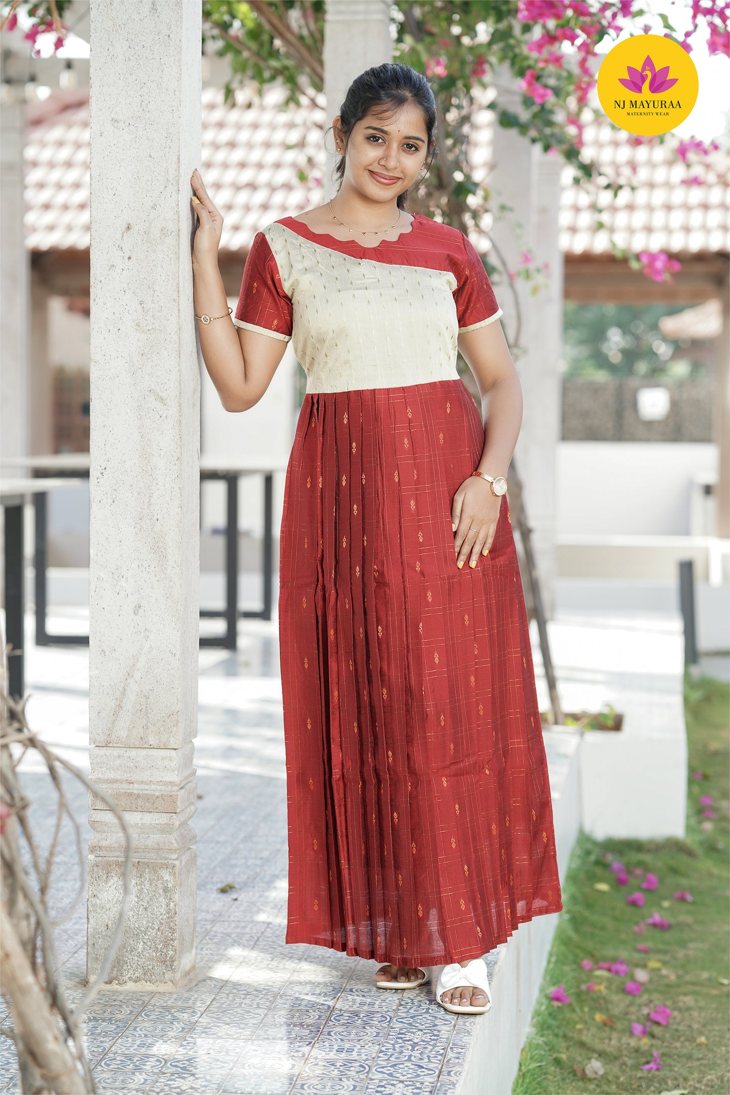 valli 20 - kurti gown with lining ( Feeding)