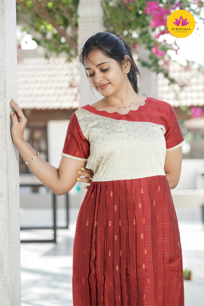 valli 20 - kurti gown with lining ( Feeding)