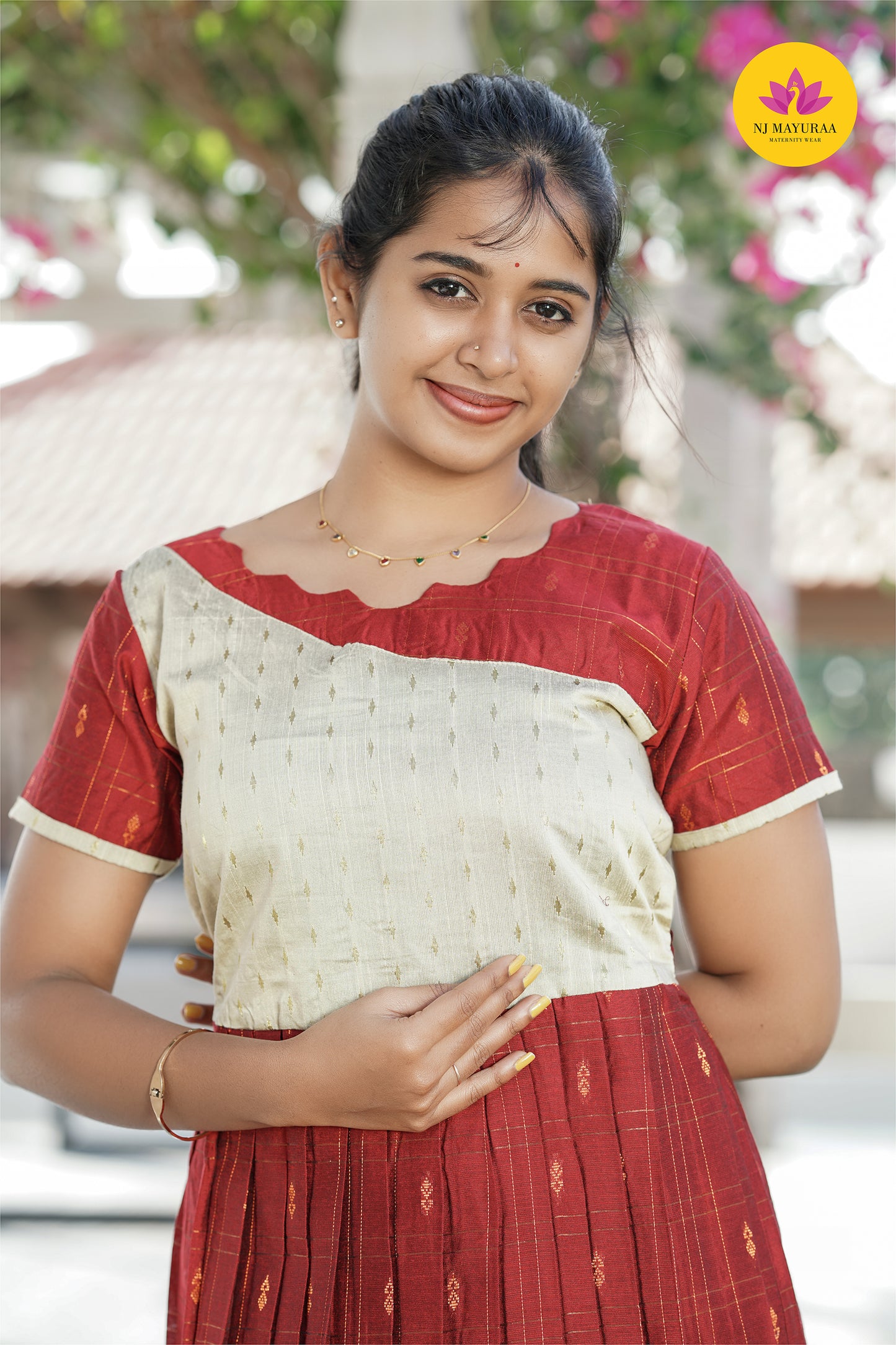 valli 20 - kurti gown with lining ( Feeding)