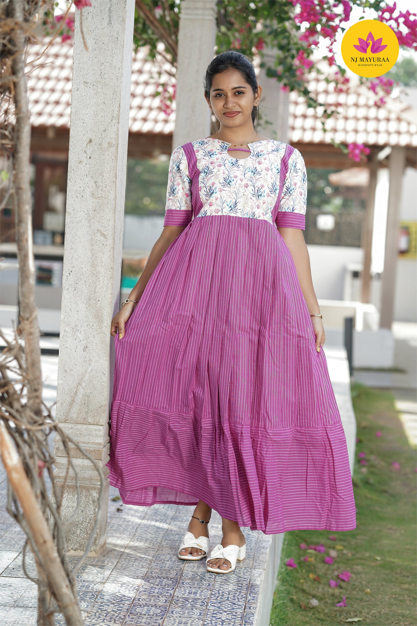 valli 21 - kurti gown with Lining   ( Feeding )