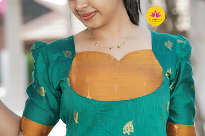 valli 23 - kurti gown with Lining ( Feeding maternity)