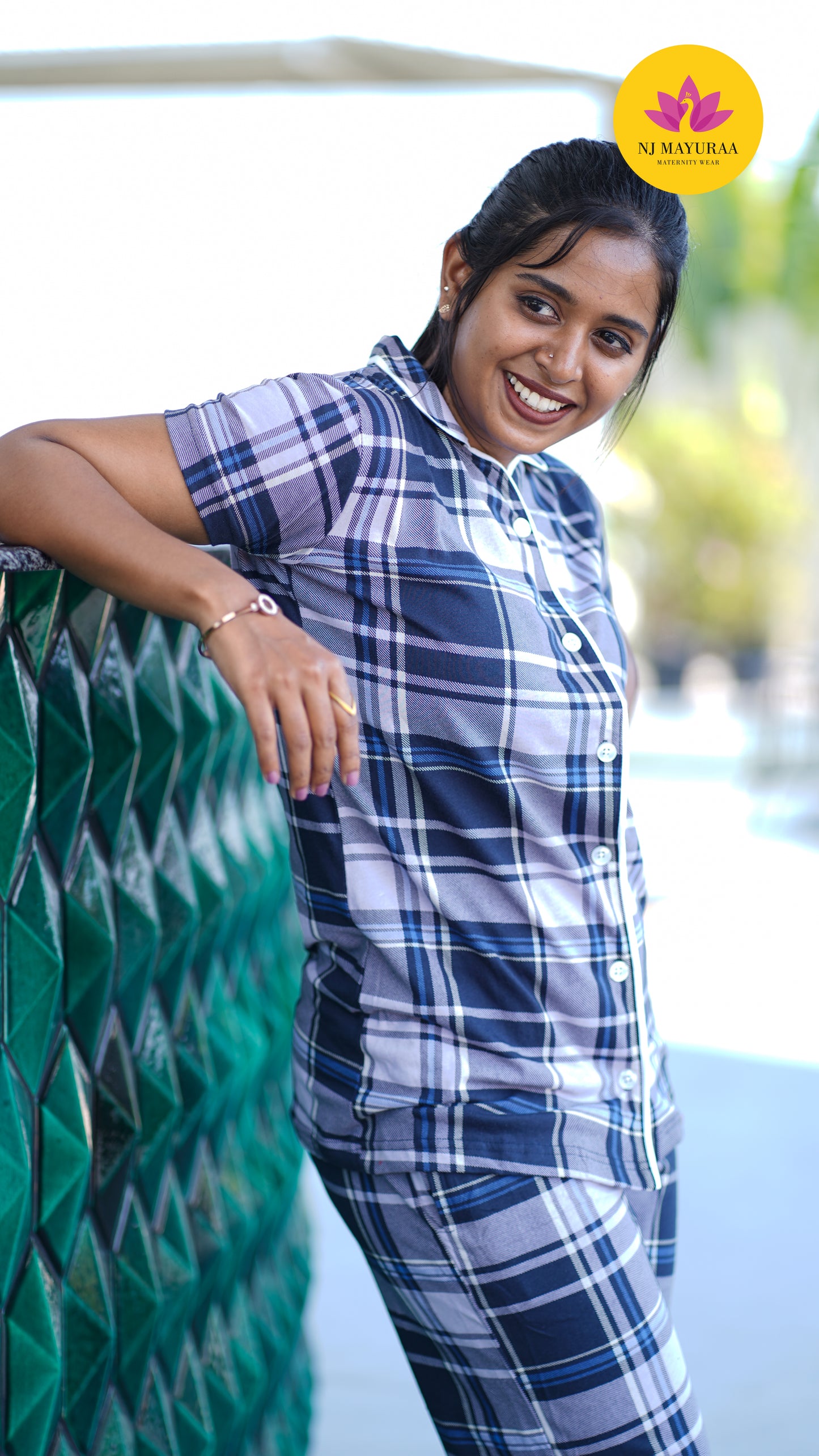 Luna_04 - COLLAR NIGHTWEAR SET