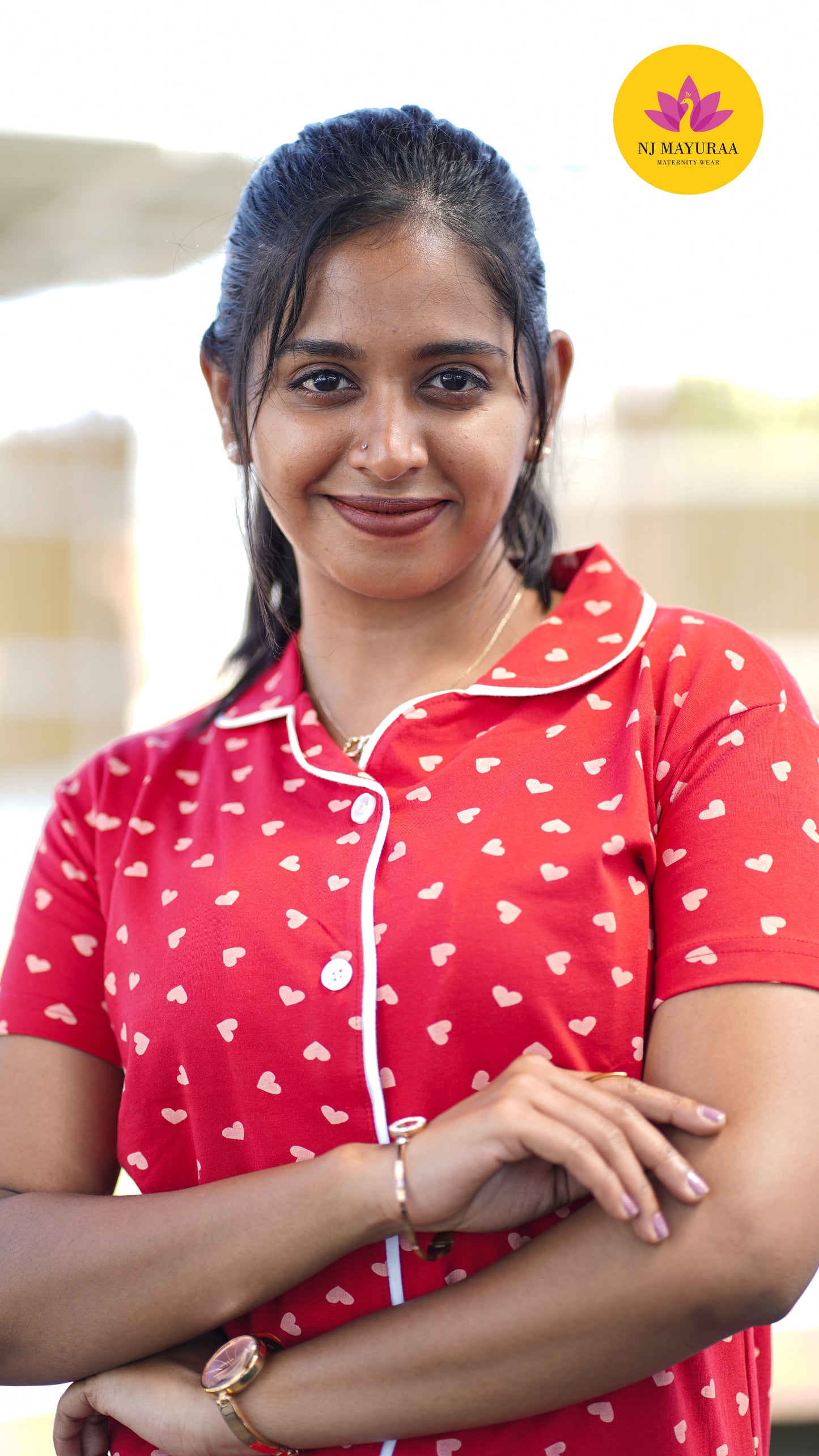 Luna_06 - COLLAR NIGHTWEAR SET