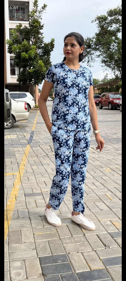 DREAMDRAPE - LADIES LOUNGE NIGHT WEAR SET WITH ROPE AND PACKET