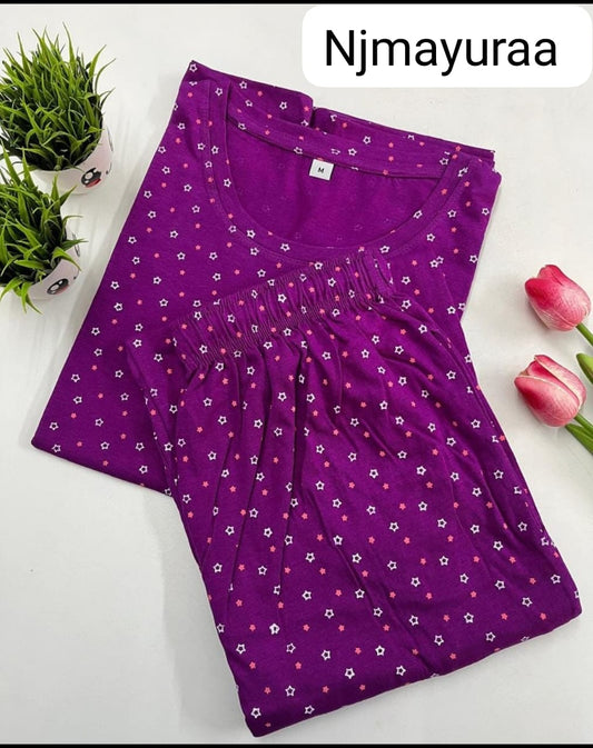MELLOW MOONLIGHT - LADIES LOUNGE NIGHT WEAR SET WITH ROPE AND PACKET