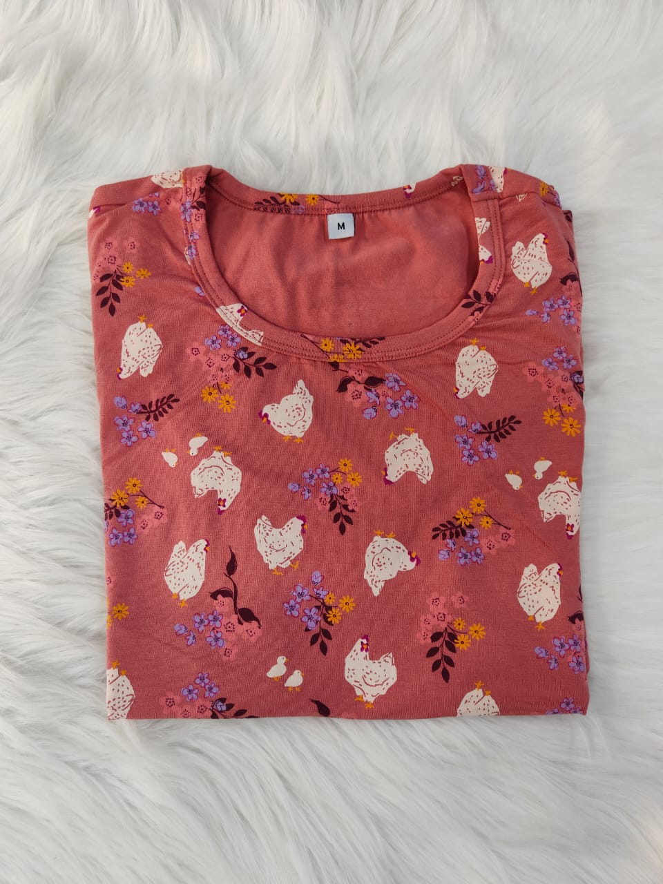 deep reddish - Feeding Tshirt