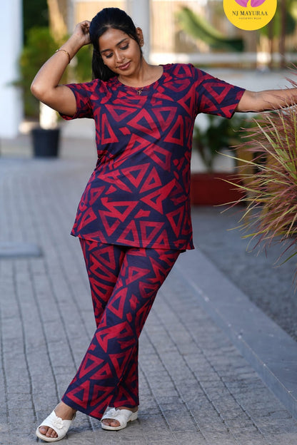 Avi_01 - NIGHTWEAR PANT SET