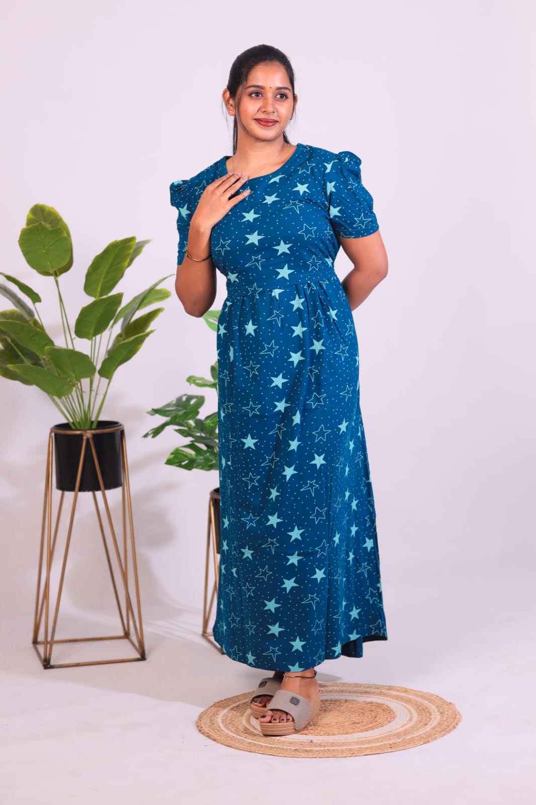Iniya_17- FEEDING MATERNITY WEAR FULL LENGTH