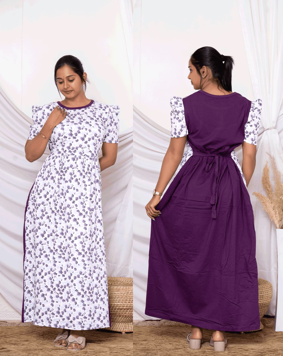 Iniya_20- FEEDING MATERNITY WEAR FULL LENGTH