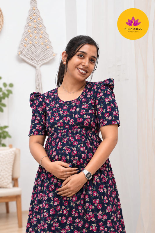 RADHIMA12_FEEDING MOTHERHOOD WEAR [SPUN COTTON]