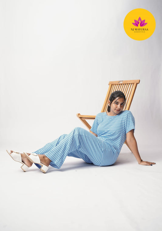 Buttu19(A)  Nightwear ( Cotton Rib Fabric)