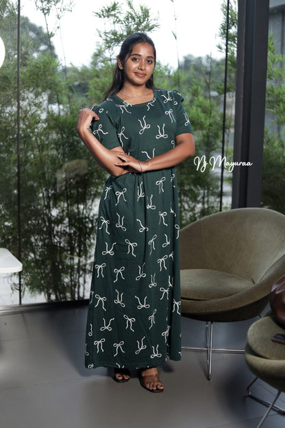 KUVERA 23 -ZIPLESS MATERNITY WEAR PUFF SLEEVE