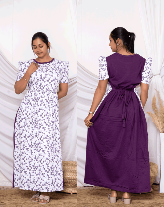 DUAL 3 - zipless feeding maternity wear DUAL COLOURS