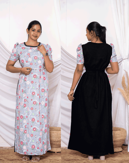 DUAL 4 - zipless feeding maternity wear DUAL COLOURS