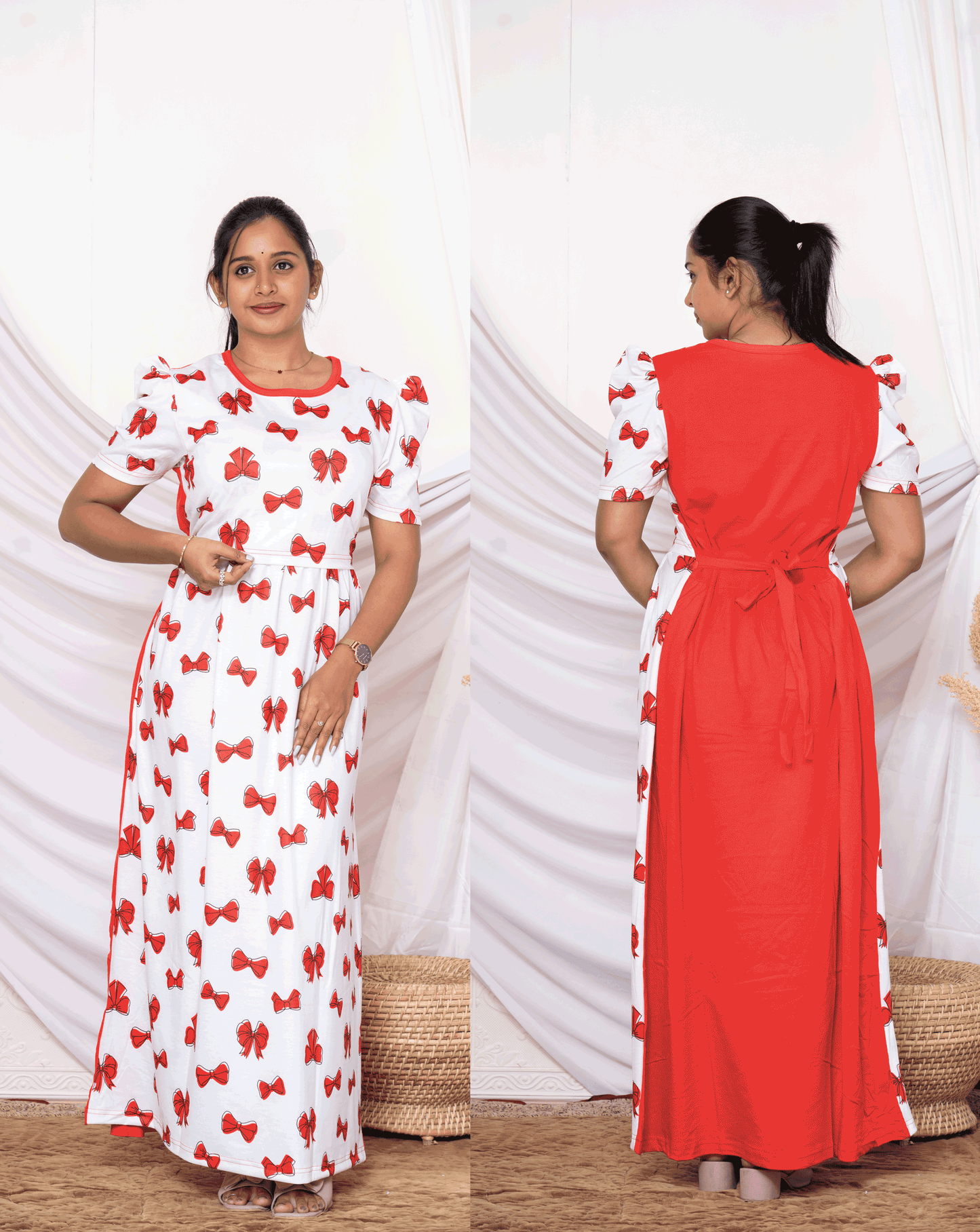DUAL 10 - zipless feeding maternity wear DUAL COLOURS