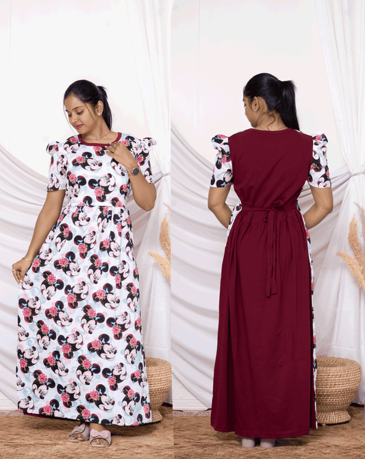 DUAL 12 - zipless feeding maternity wear DUAL COLOURS
