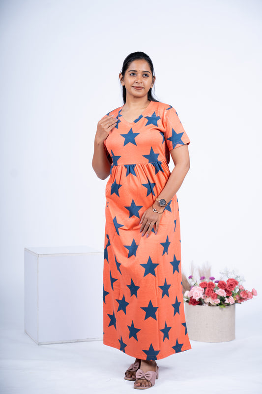 AMUDHAN - NON FEEDING [V- NECK] MATERNITY WEAR NORMAL SLEEVE