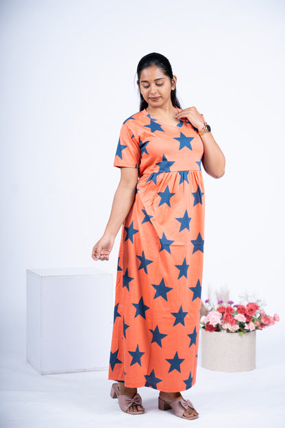 AMUDHAN - NON FEEDING [V- NECK] MATERNITY WEAR NORMAL SLEEVE