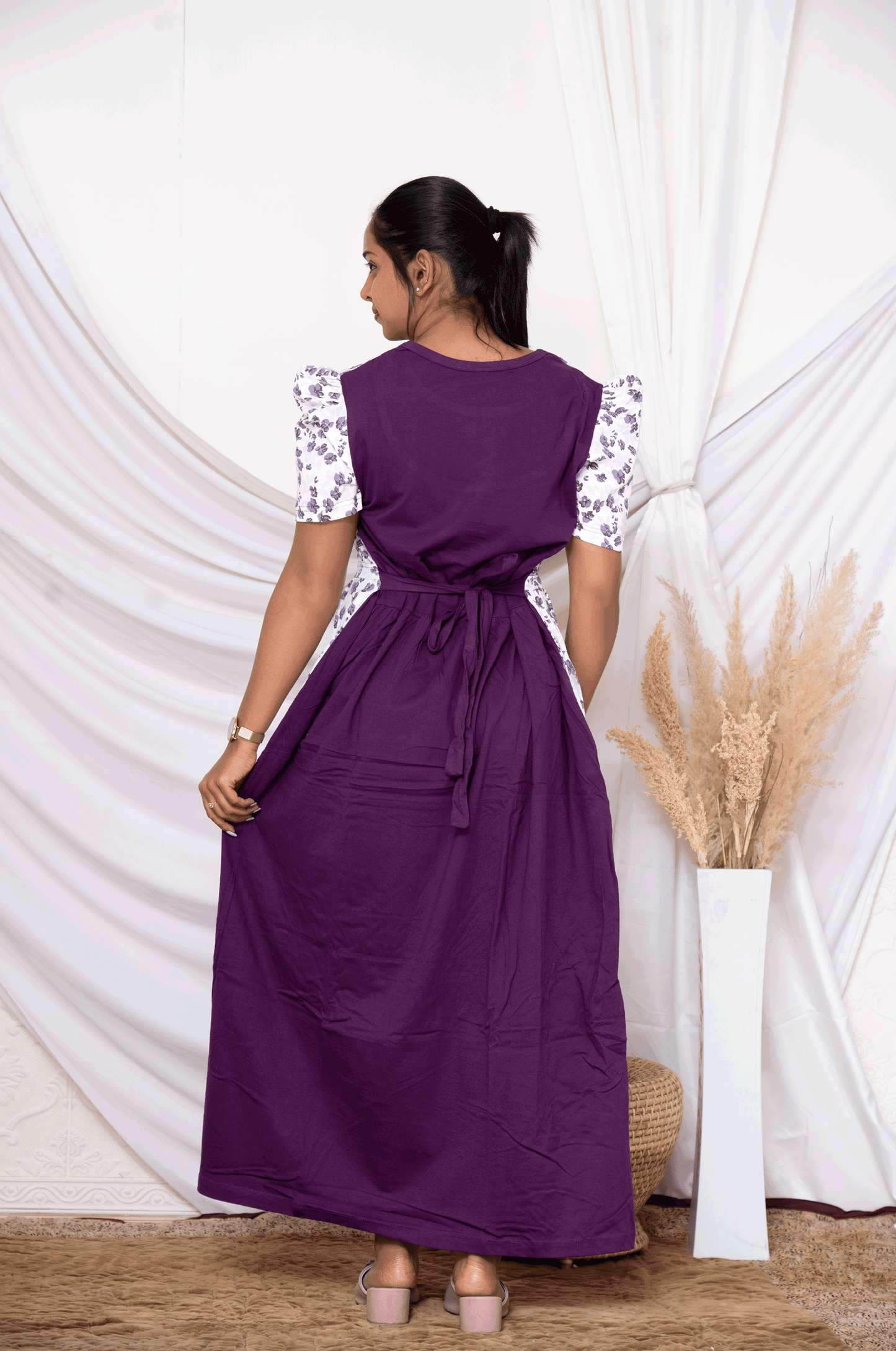 DUAL 3 - zipless feeding maternity wear DUAL COLOURS